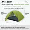 3F UL TAIJI3 3 People 15D 3 or 4 Season Tent - Image 9