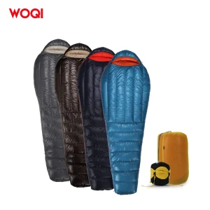 WOQI Ultralight Mummy Down Sleeping Bag