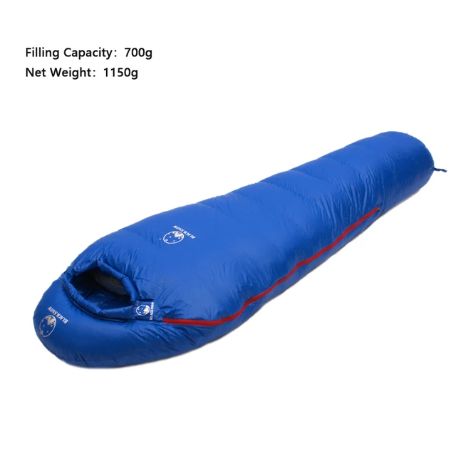 Black Snow Down Filled 4 Seasons Sleeping Bag - Image 11