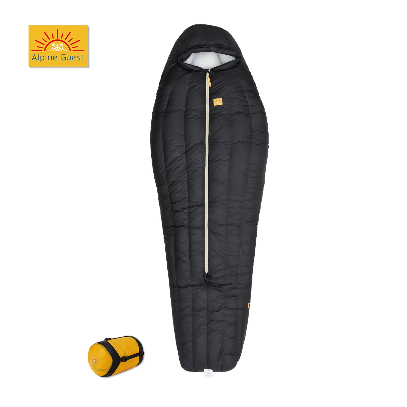 Alpine Guest Ultralight Duck Down Fill Sleeping Bag - Image 2