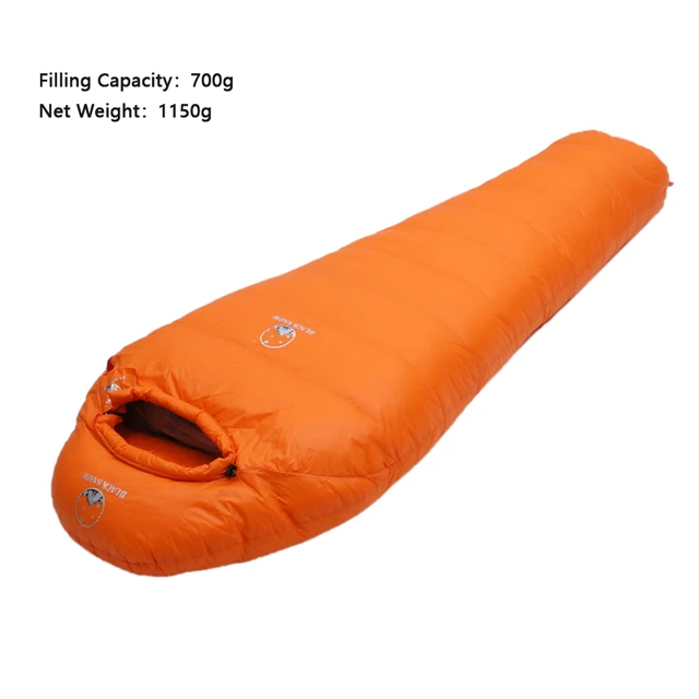 Black Snow Down Filled 4 Seasons Sleeping Bag - Image 17