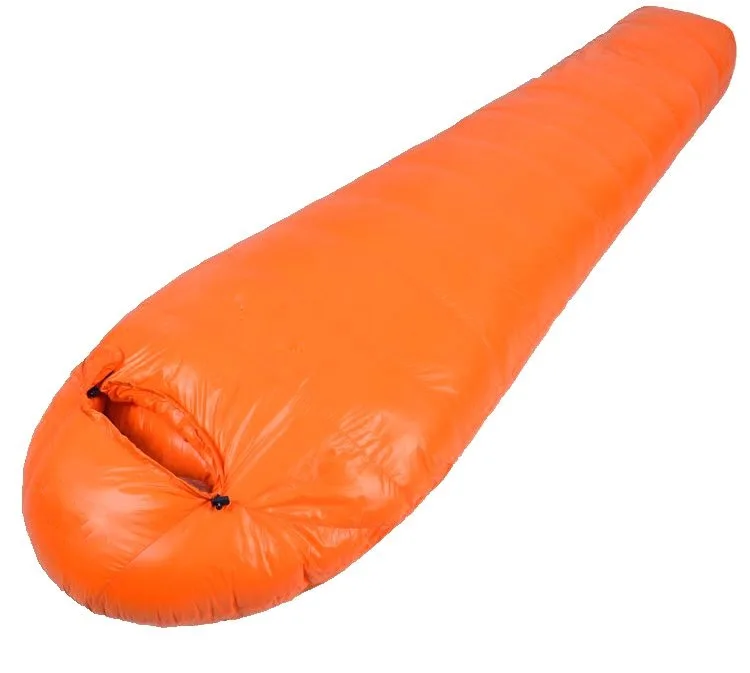 400g Duck Down Sleeping Bag 400T Nylon - Image 6