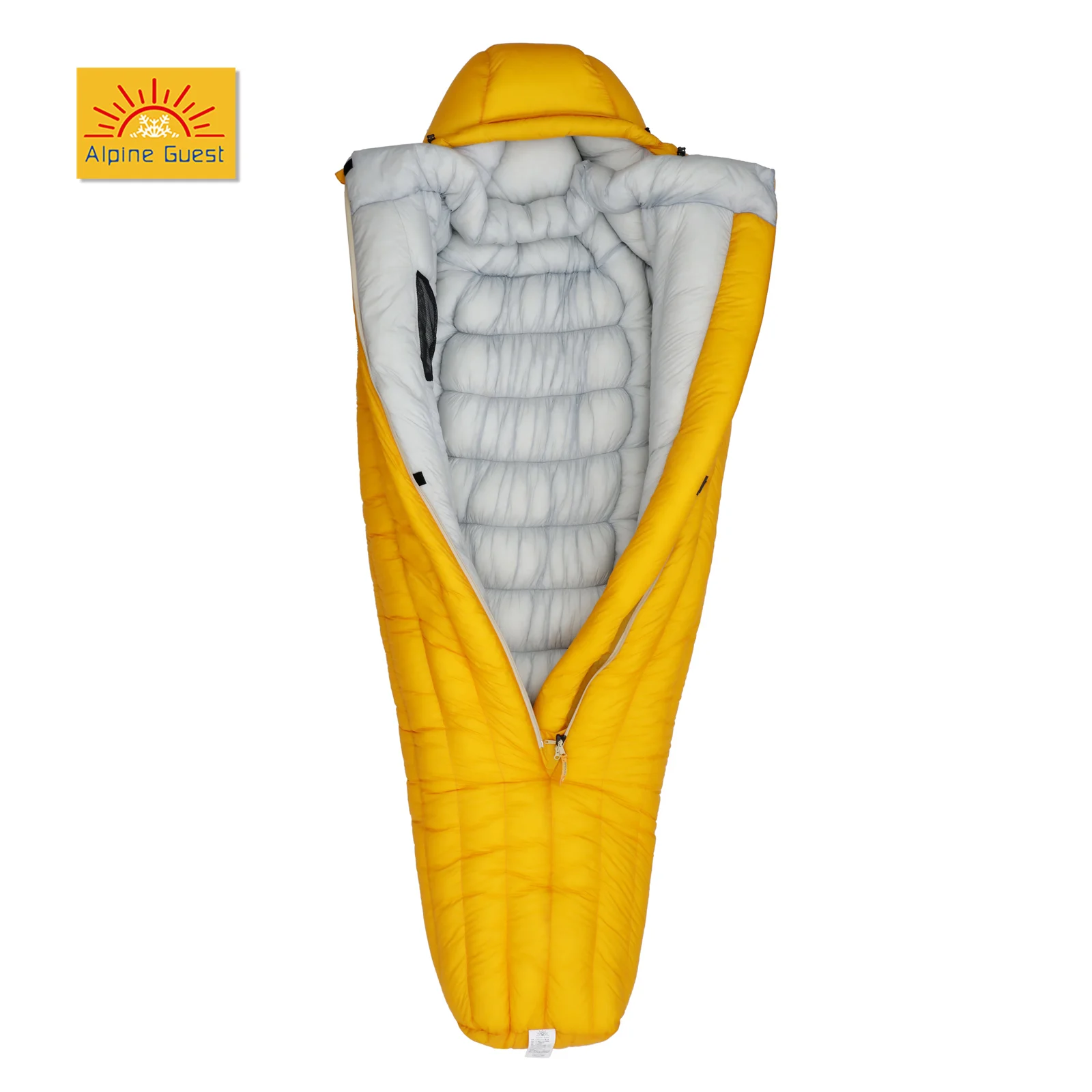 Alpine Guest Ultralight Duck Down Fill Sleeping Bag - Image 3